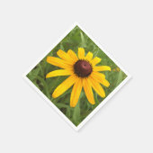 Schwarz-Mit Augen Susan Rudbeckia Blume Fotograf P Serviette (Ecke)