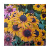 Schwarz-Mit Augen Susans Fliese (Vorderseite)