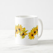 Schwarz-mit Augen Susans Kaffeetasse (VorderseiteRechts)