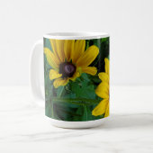 Schwarz-Mit Augen Susans Kaffeetasse (Vorderseite Links)