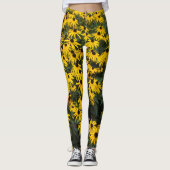 Schwarz-Mit Augen Susans Leggings (Vorderseite)