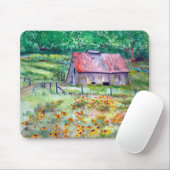 Schwarz-Mit Augen Susans Mousepad (Mit Mouse)