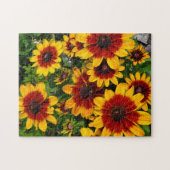 Schwarz-mit Augen Susans Puzzle (Horizontal)