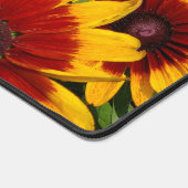 Schwarz-mit Augen Susans Schreibtischunterlage (Ecke)