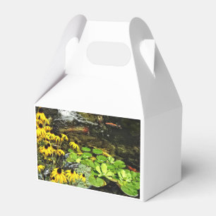 Schwarz-Mit Augen Susans von Koi Pond Geschenkschachtel