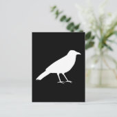 Schwarz mit einer weißen Kruge. Postkarte (Stehend Vorderseite)