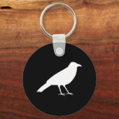 Schwarz mit einer weißen Kruge. Schlüsselanhänger (Vorderseite)