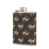 SCHWARZ MIT GOLD CHRISTMAS REINDEIN FLACHMANN (Links)