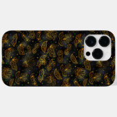 SCHWARZ MIT GOLD MARDI GRAS MASKS Case-Mate iPhone HÜLLE (Rückseite (Horizontal))