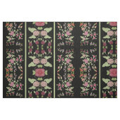 Schwarz mit grünem Streifen Stoff (Fat Quarter (45,7 x 55,9 cm))