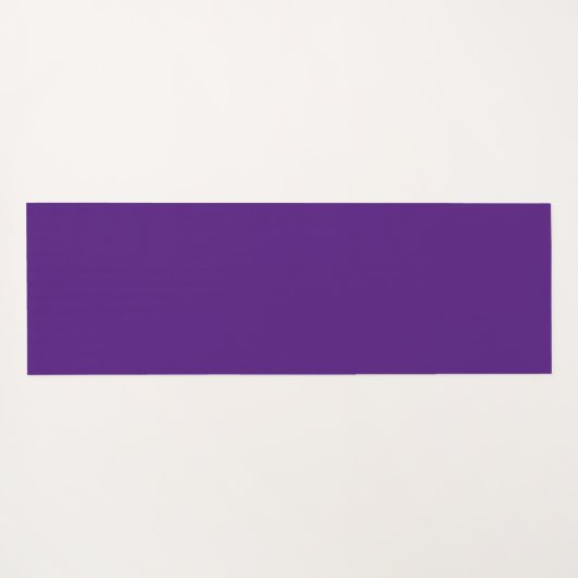 Schwarz mit Lila Herzen Yogamatte (Rückseite (Horizontal))