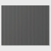 Schwarz mit rosa Pinstripes Umschlagpapier Geschenkpapier (Flach)