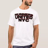 Schwarz mit roter Kontur T-Shirt (Vorderseite)