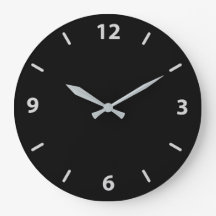 Schwarz mit Silbergrau Minimalistisch zeitgenössis