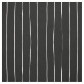 Schwarz mit weißen Linien Stoff (Muster)