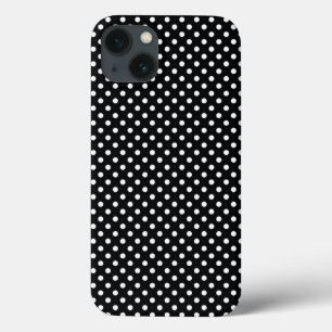 Schwarz mit weißen Polka-Punkten Case-Mate iPhone Hülle