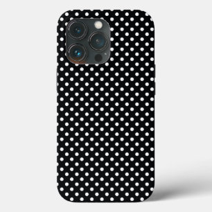 Schwarz mit weißen Polka-Punkten Case-Mate iPhone Hülle