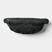 Schwarz mit weißen Punkten Bauchtasche (Ablage )