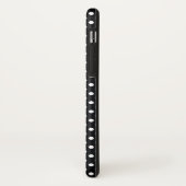 Schwarz mit weißen Punkten Case-Mate iPhone Hülle (Hinten/Links)