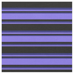 Schwarz, Mittelblau und Mitternachtsblau farbig Stoff
