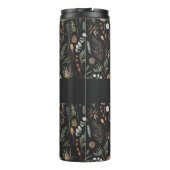 Schwarz, modern und elegant thermosbecher (Rückseite)