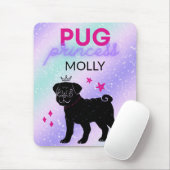SCHWARZ" MOPS PRINCESS" MOUSEPAD (Mit Mouse)
