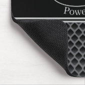 schwarz mousepad (Ecke)