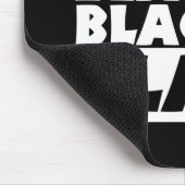 Schwarz Mousepad (Ecke)