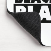 Schwarz Mousepad (Ecke)