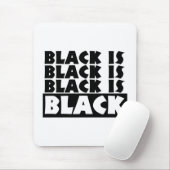 Schwarz Mousepad (Mit Mouse)