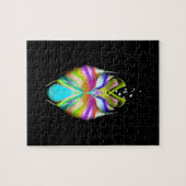 Schwarz-Multicolor-Owl Puzzle (Horizontal)