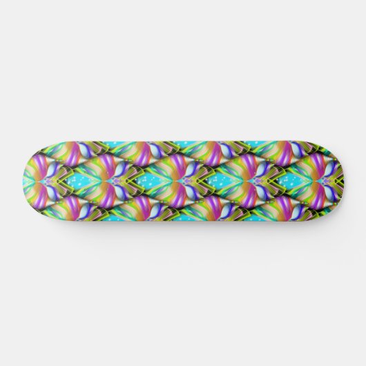 Schwarz-Multicolor-Owl Skateboard (Horizontal)