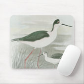 Schwarz-Neckeln am Wasser Mousepad (Mit Mouse)