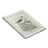 Schwarz-Neckeln am Wasser Notizblock (Rechte Seite)