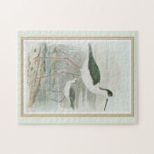 Schwarz-Neckeln am Wasser Puzzle (Horizontal)