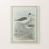 Schwarz-Neckeln am Wasser Puzzle (Vertikal)