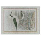 Schwarz-Neckeln am Wasser Schneidebrett (Vorderseite)