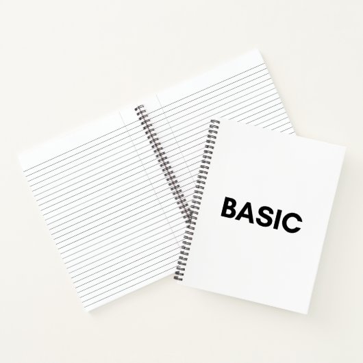 Schwarz Notizblock (Innenseite)