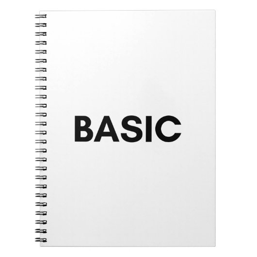 Schwarz Notizblock (Vorderseite)