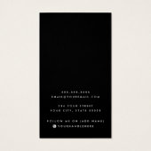 Schwarz oder eine beliebige Farbe hinzufügen Logo (Rückseite)