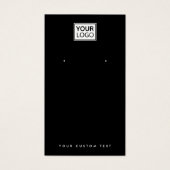 Schwarz oder eine beliebige Farbe hinzufügen Logo (Vorderseite)
