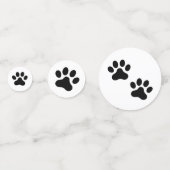 Schwarz oder Farbton Konfetti (Vorderseiten)