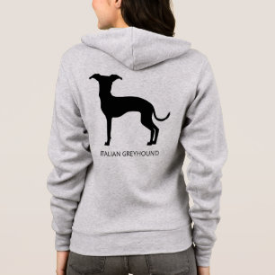 Schwarz (oder jede andere Farbe) Iggy-Silhouette & Hoodie