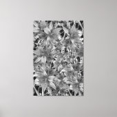 Schwarz oder Weiß gesteppte Canvas drucken Leinwanddruck (Vorderseite)