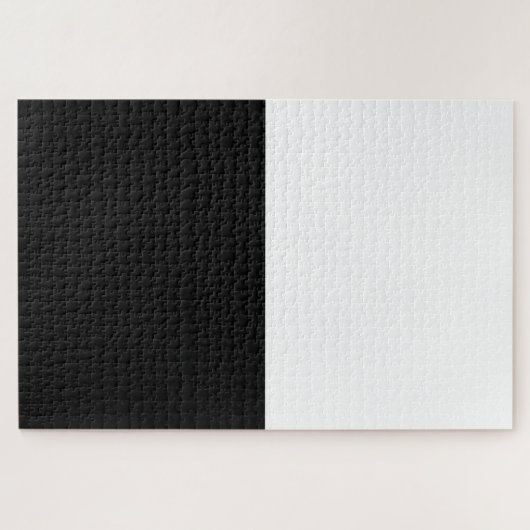 schwarz oder weiß puzzle (Horizontal)