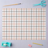 Schwarz-orange gestreiftes Seidenpapier (Basteln)