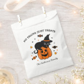 Schwarz-Orange-Halloween-Party Geschenktütchen (Ausgeschnitten)