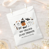 Schwarz-Orange-Halloween-Party Geschenktütchen (Ausgeschnitten)