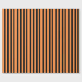 schwarz-orangefarbenes Packpapier (Flach)