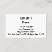 Schwarz-Pastellfarben-Schnittmuster-Visitenkarte Visitenkarte (Rückseite)